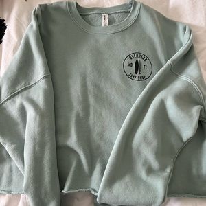 Florida Beach Cropped Sweatshirt